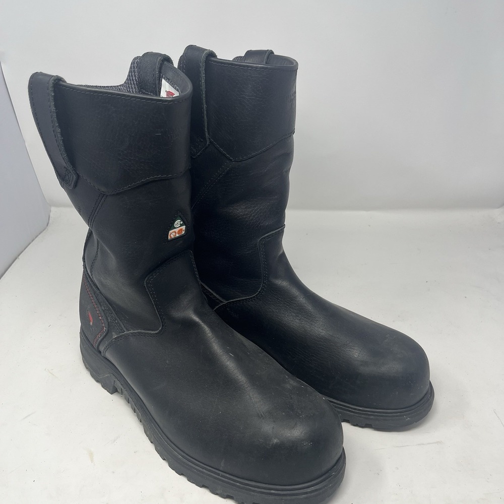 Men's Red Wing #3555 BRNR XP 11-inch Insulated Safety Toe Pull On Boots 11.5 D